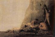 Francisco Goya Cannibals preparing their victims painting